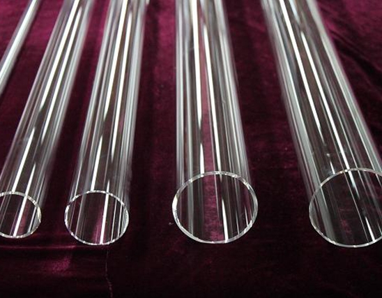 Small diameter quartz tube